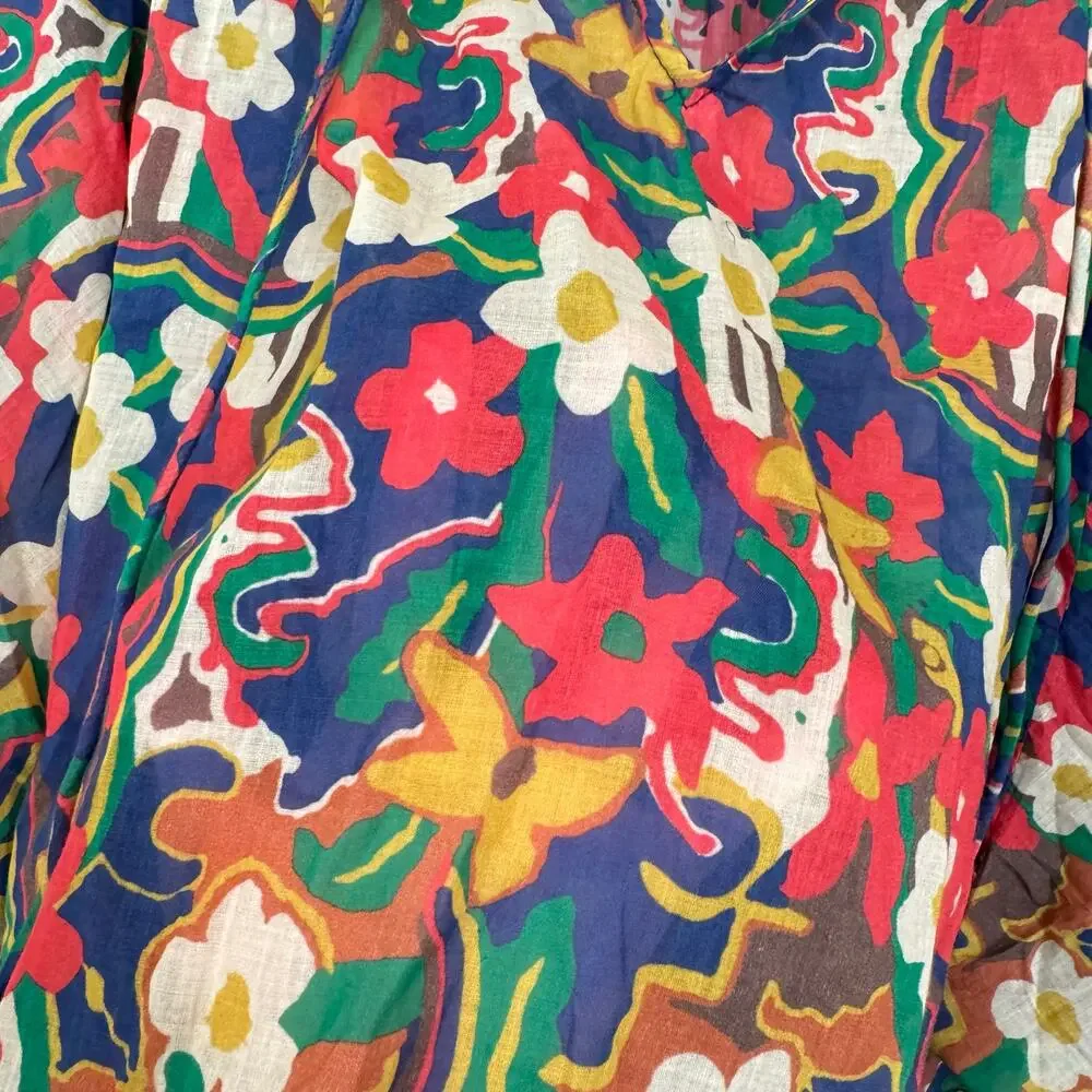 MOTHER Multicolor Floral Blouse - Picture 4 of 5
